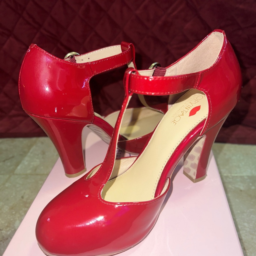 Lola Ramona June Love Letter Retro Vintage Classic Hollywood Style Heels